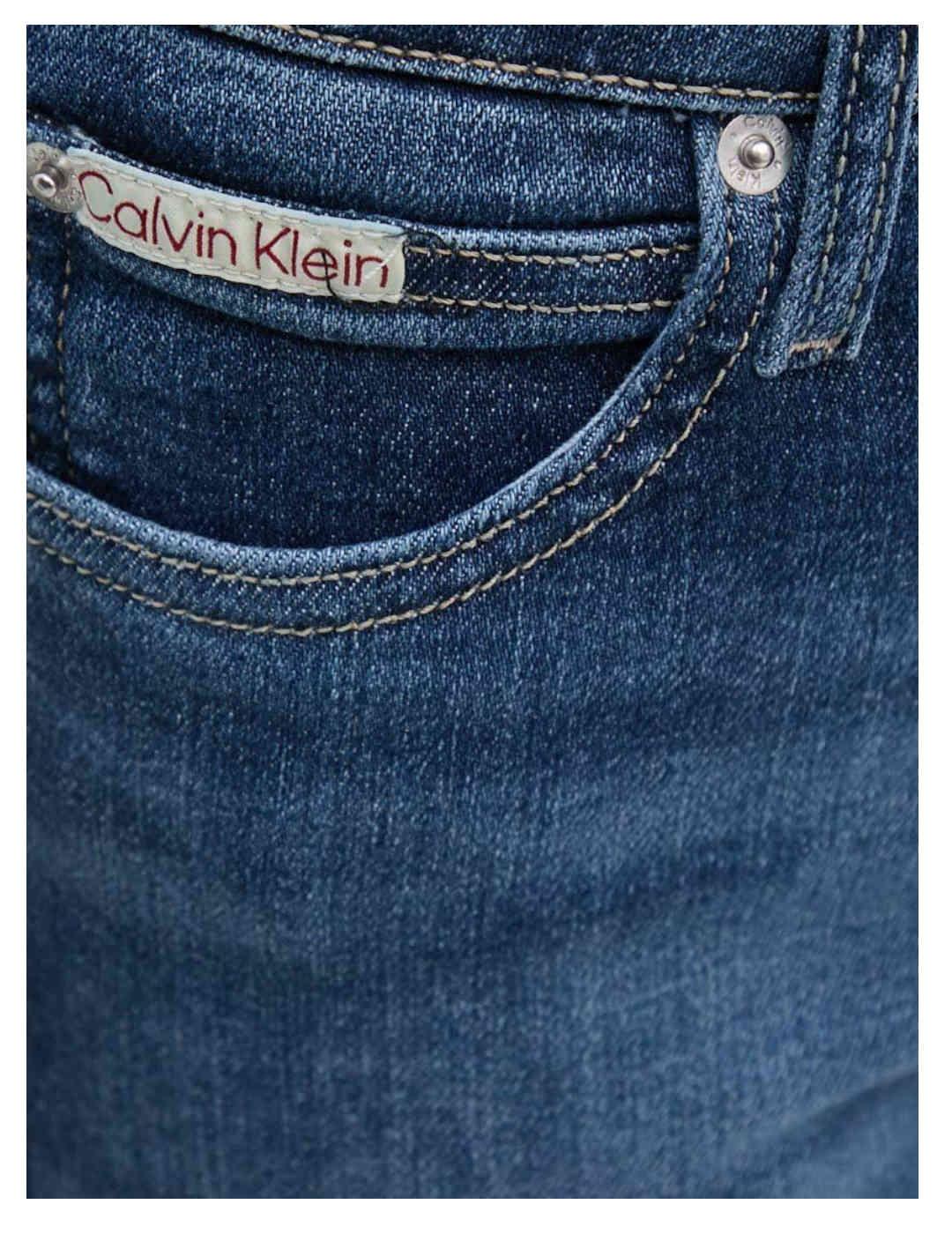 Pantalón High Rise Skinny Calvin Klein