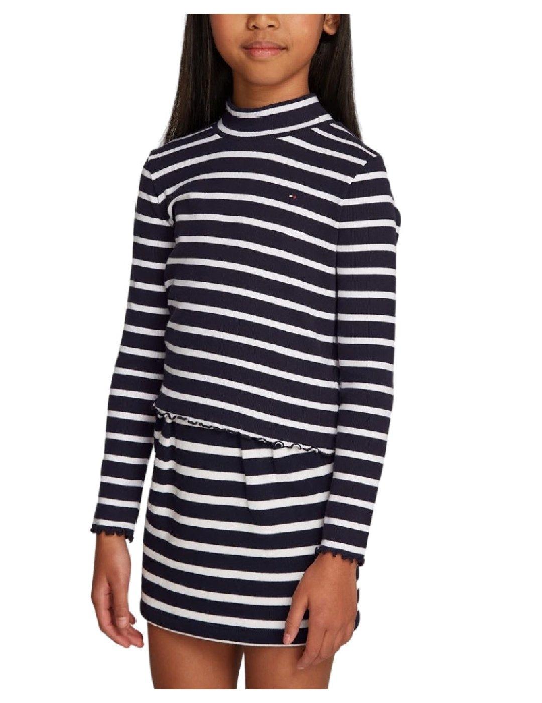 Top Mock Neck Rib Tommy Hilfiger