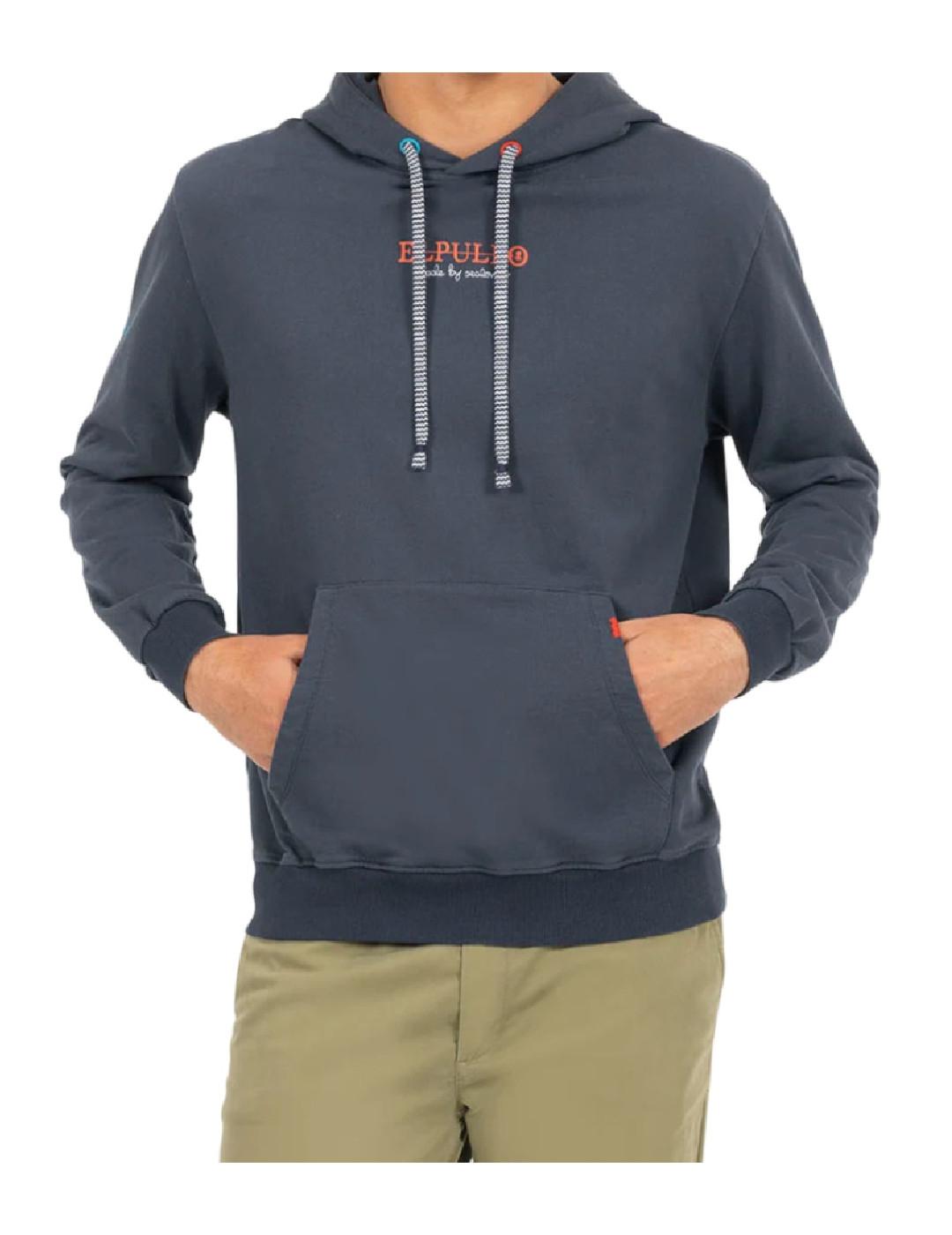 Sudadera Spainsnow Azul El Pulpo