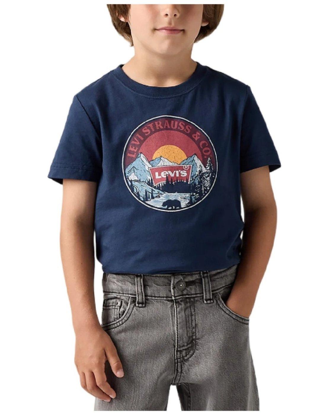 Camiseta LS-Tee Blue Levi´s