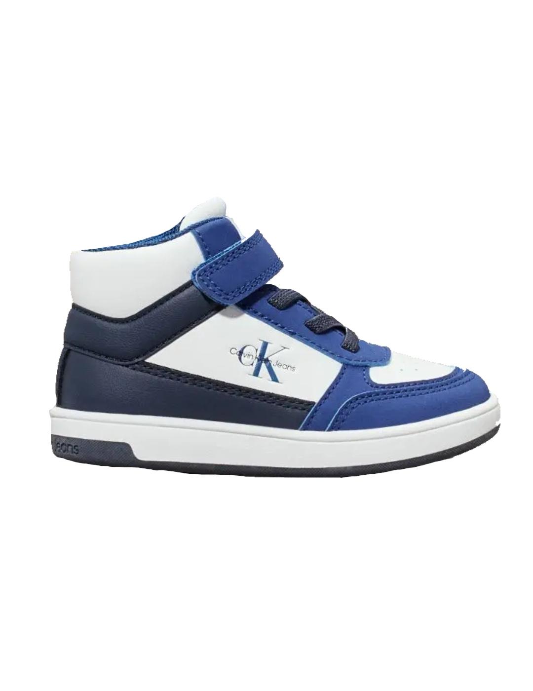 Zapatilla Sneaker velcro Blue Calvin Klein