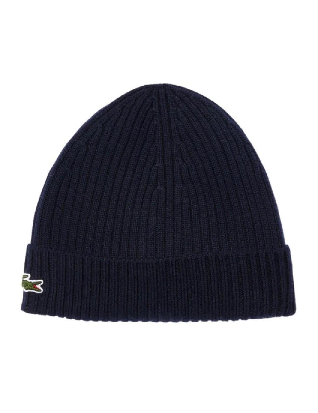Gorro de punto Lacoste