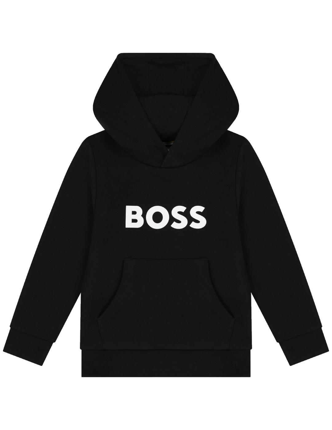 Sudadera Negra Hugo Boss