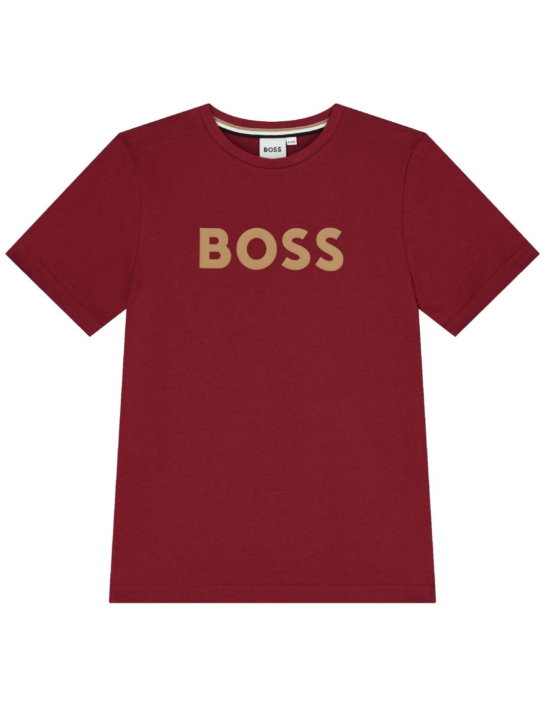 Camiseta M.C. Burdeos Hugo Boss