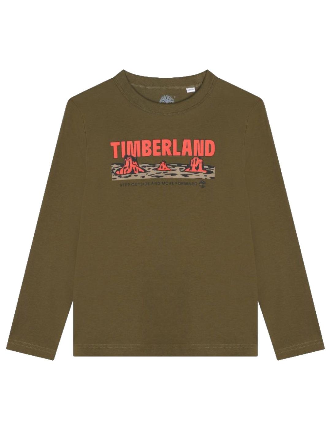 Camiseta M.L. Kaki Timberland
