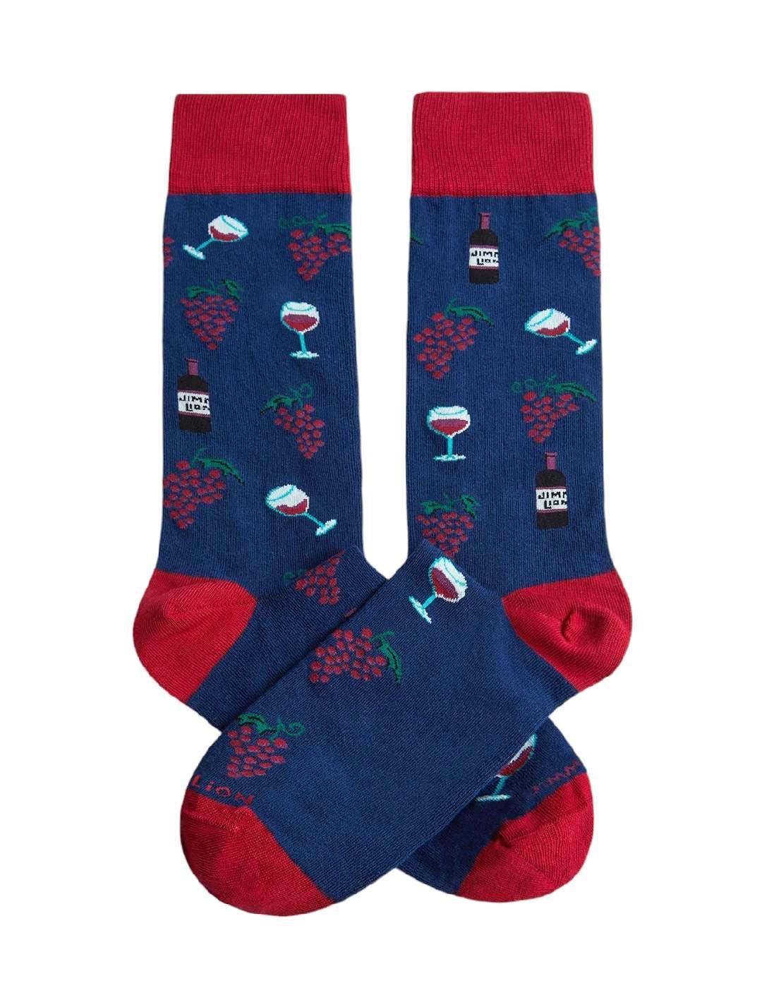 Calcetines Wine Jimmy Lion