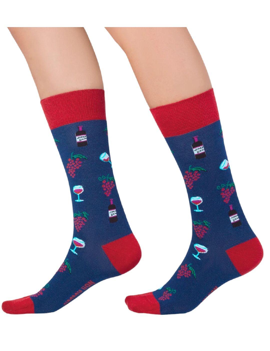 Calcetines Wine Jimmy Lion