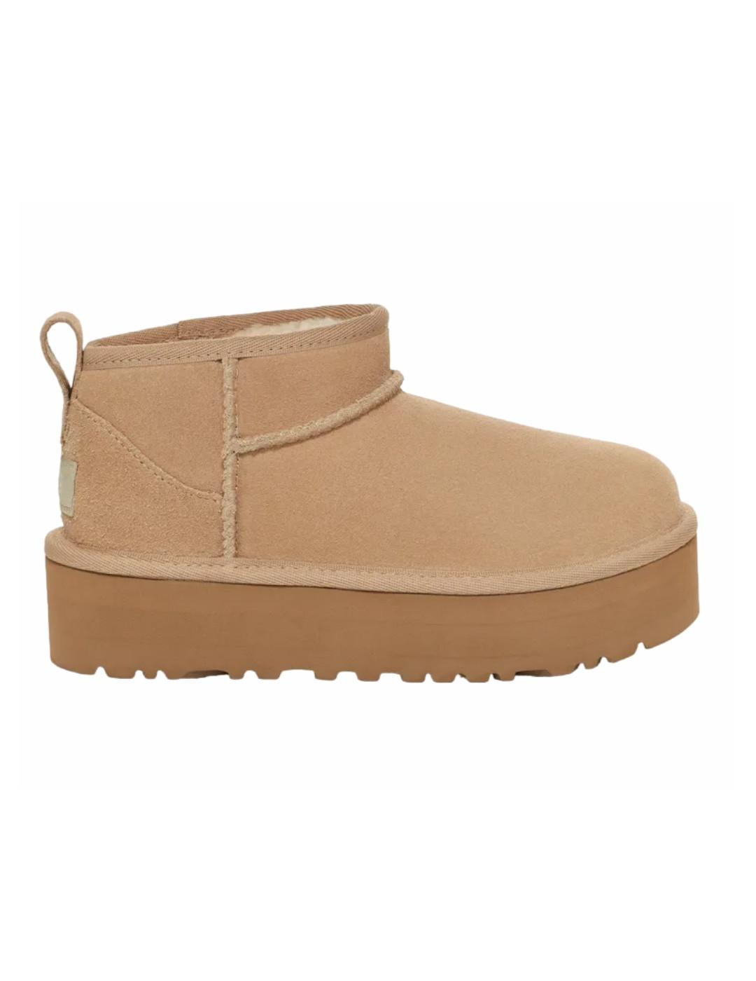 Bota Classic Ultra Mini Platform Sand UGG