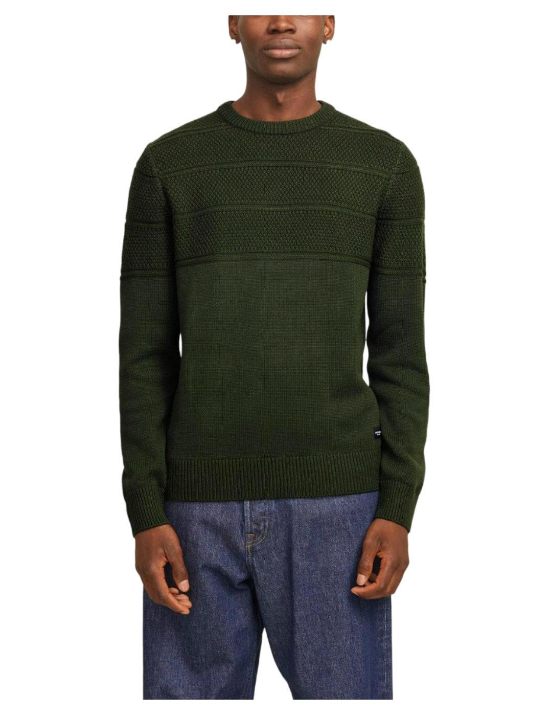 Jersey Knit Crew Neck Jack and Jones