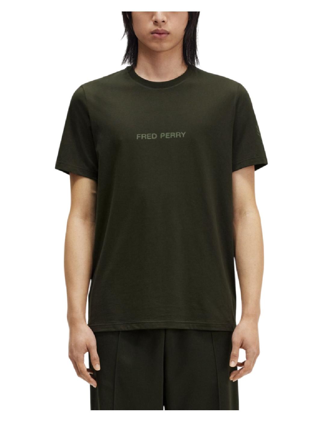 Camiseta Graphic Fred Perry