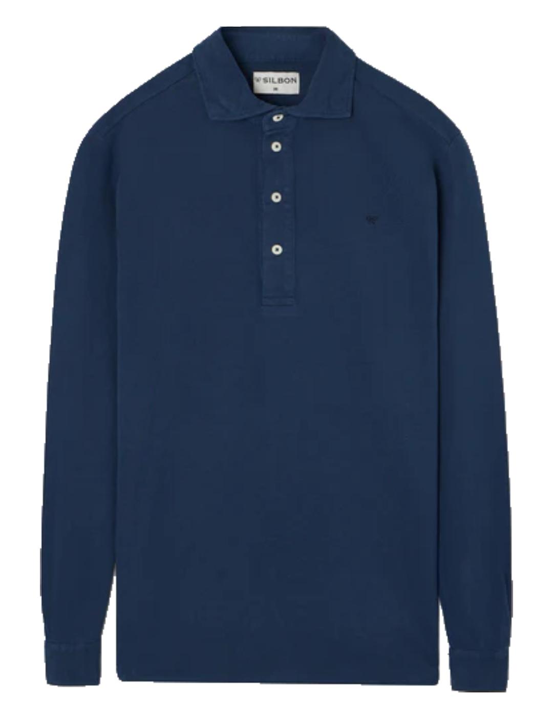 Polo clásico manga larga Silbon