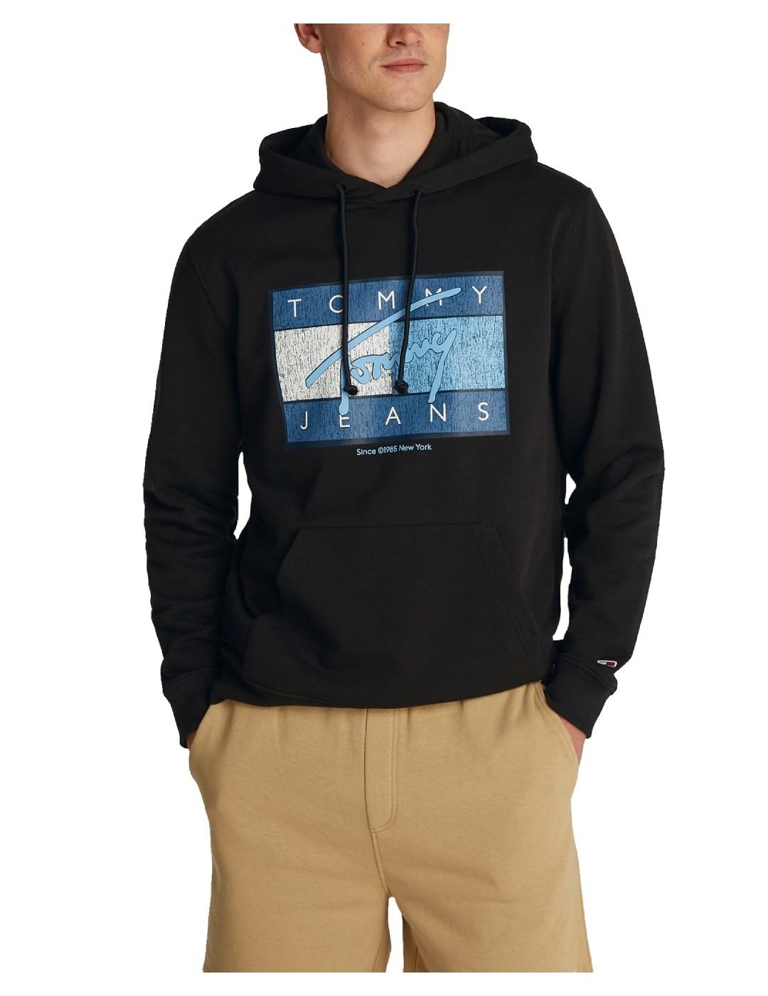 Sudadera Reg Dna Flag Tommy Jeans