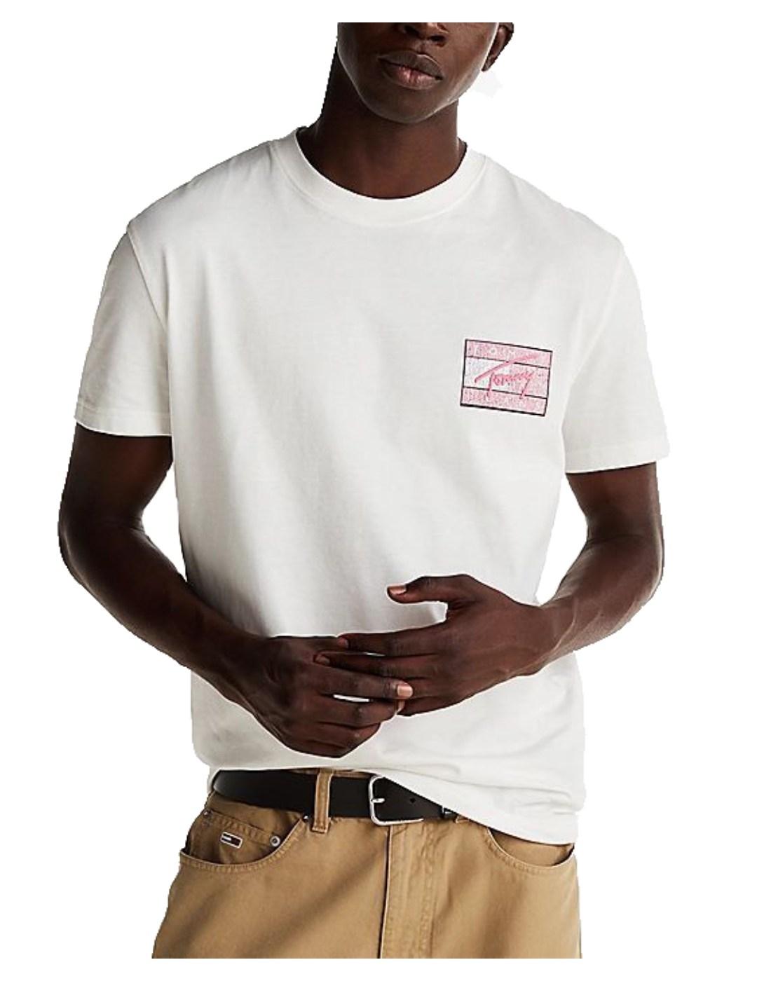 Camiseta Reg Rwb Flag Tommy Jeans