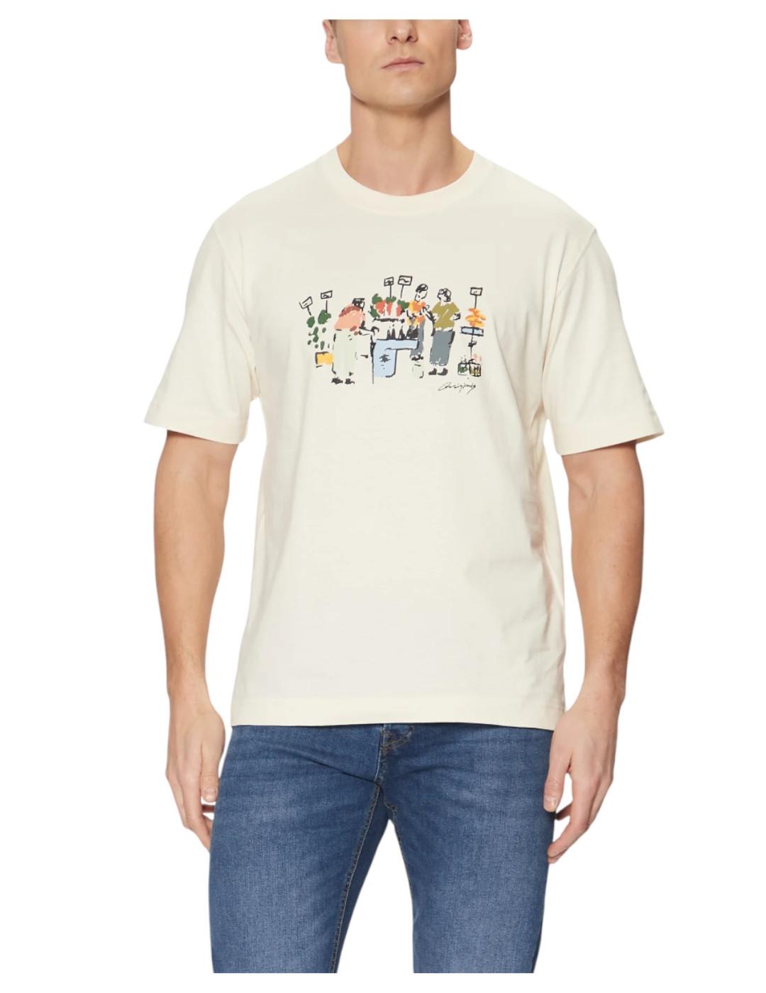 Camiseta Jormanchester Sketch Jack and Jones