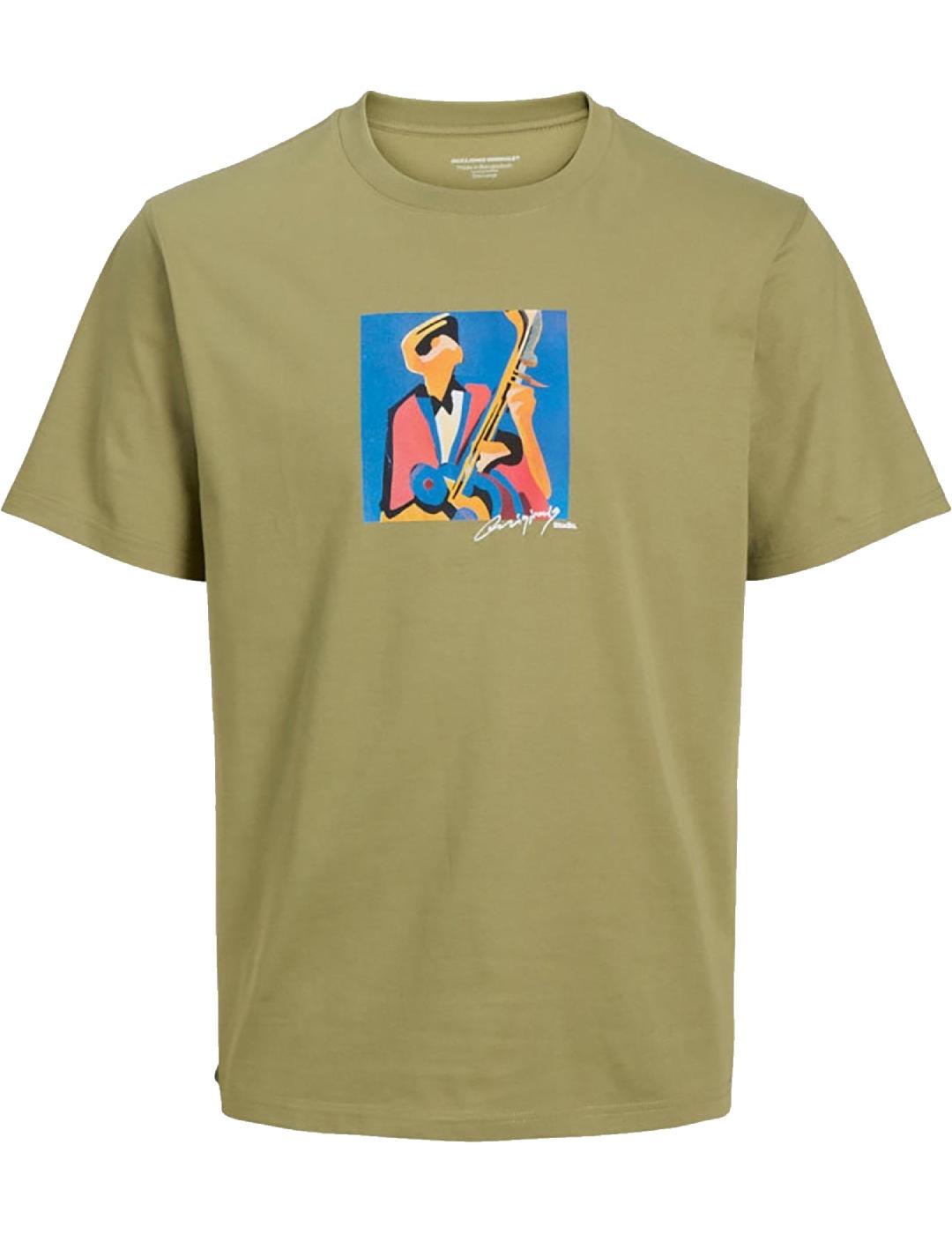 Camiseta Jormanchester Cubism Jack&Jones