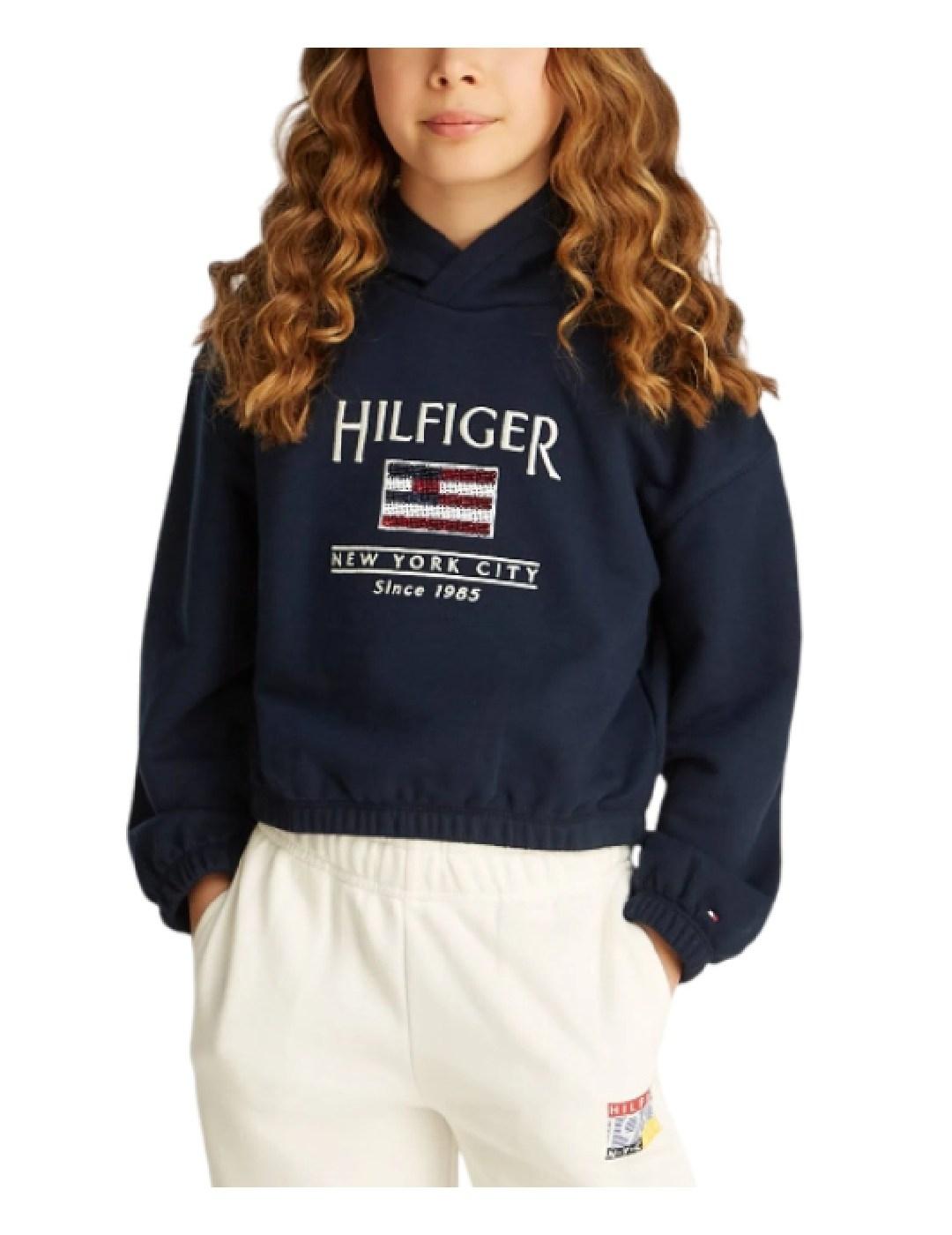 Sudadera Sequin Flag Tommy Hilfiger