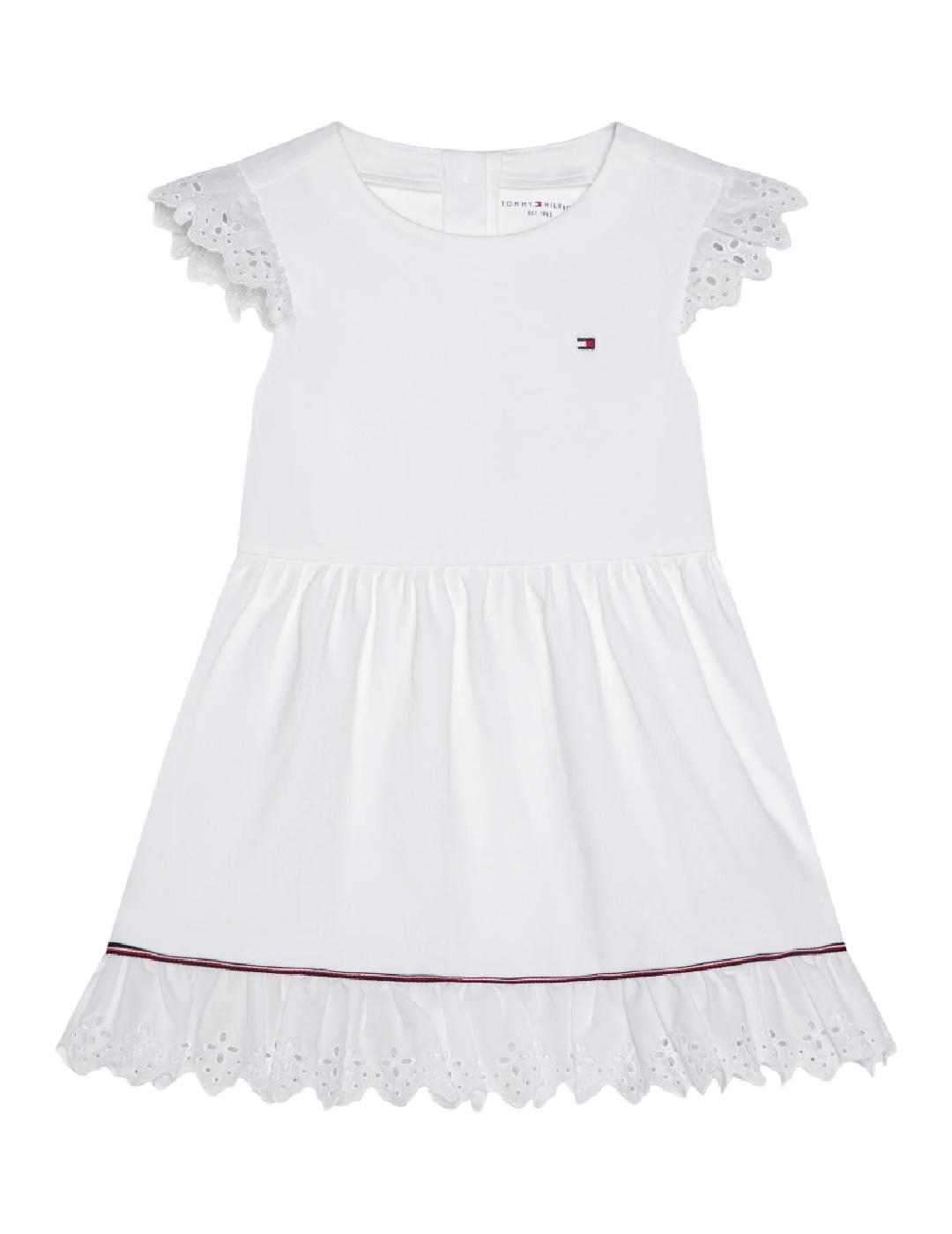 Vestido Broderie Tommy Hilfiger