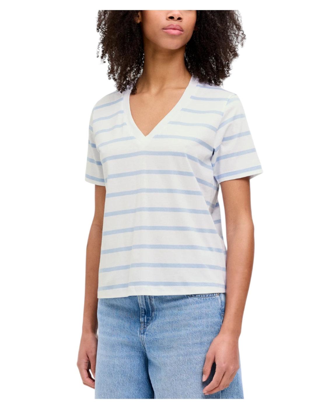 Camiseta Jxannie reg vneck JJXX