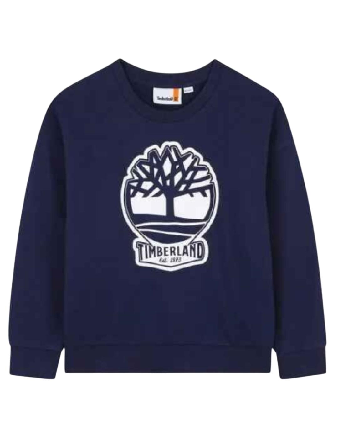 Sudadera Azul Timberland