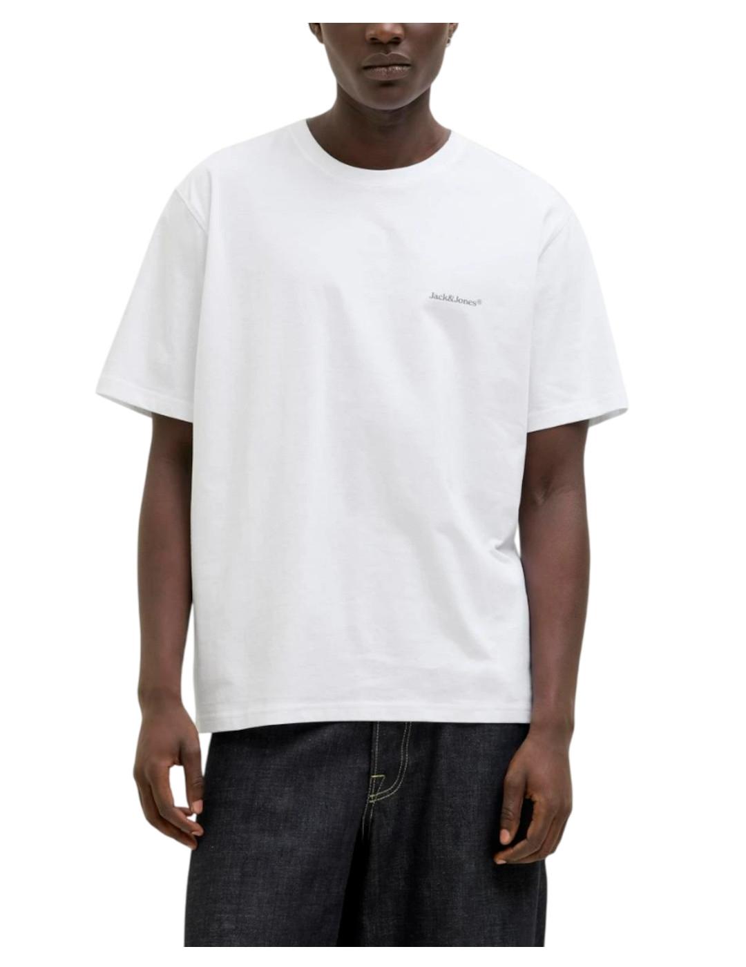 Camiseta Jorsplit Back Tee Jack and Jones