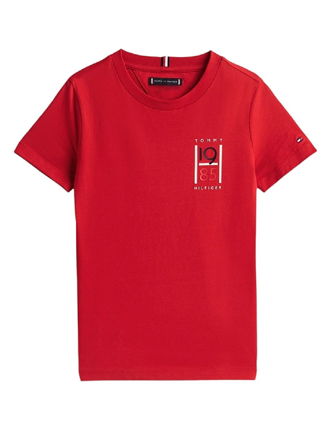 Camiseta Roja Tommy Hilfiger