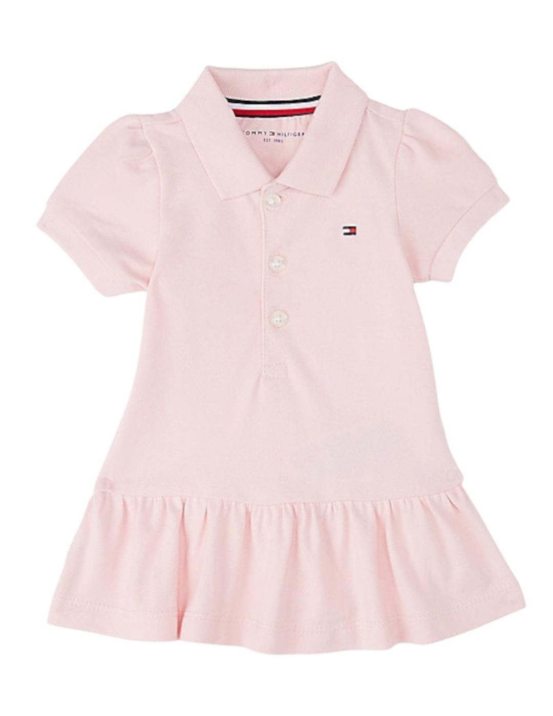 Vestido Polo Pink Tommy Hilfiger