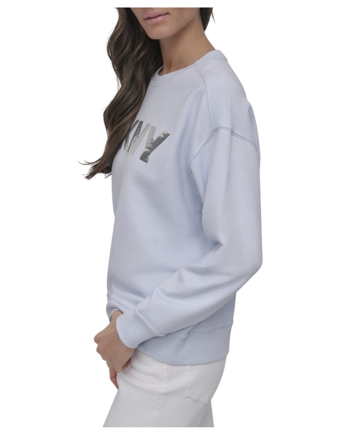 Sudadera Sequin logo SKWY DKNY
