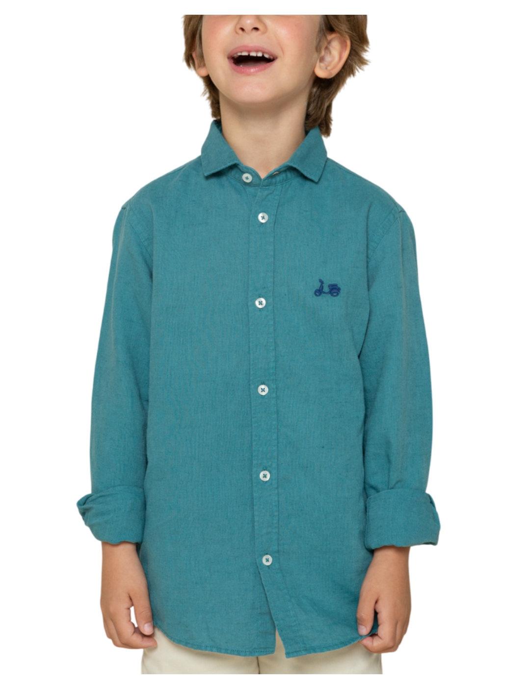 Camisa Lissome Oceano Scotta