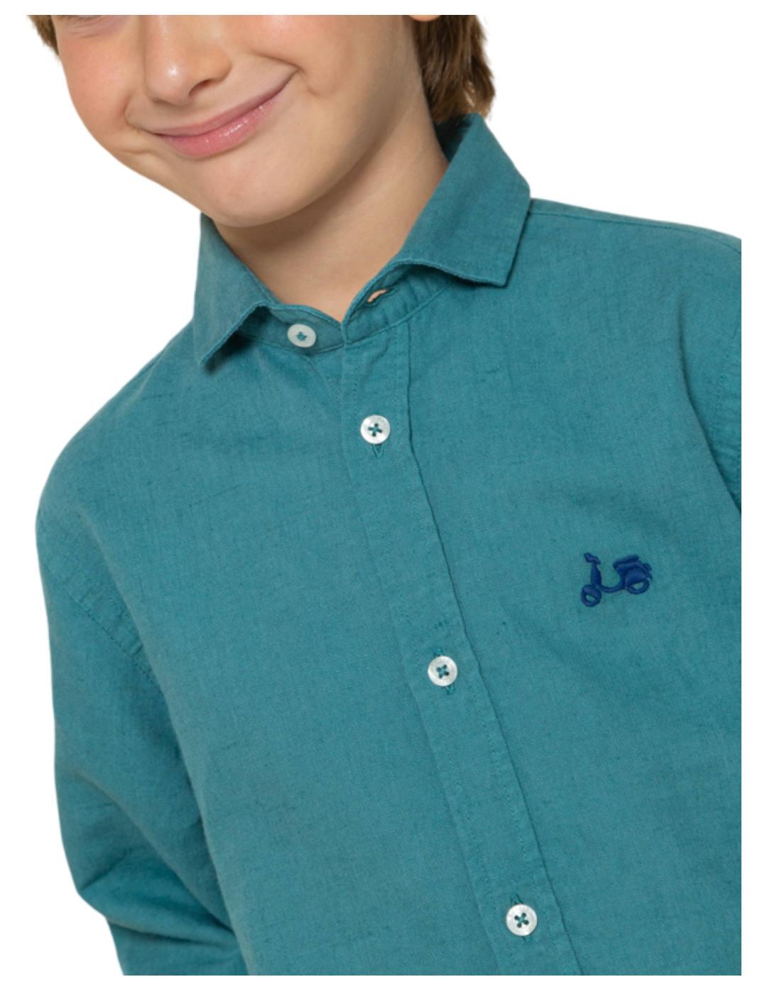 Camisa Lissome Oceano Scotta