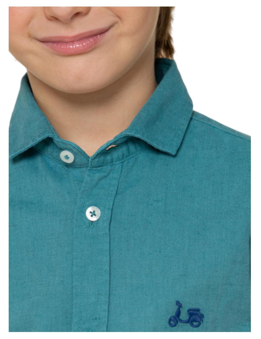 Camisa Lissome Oceano Scotta