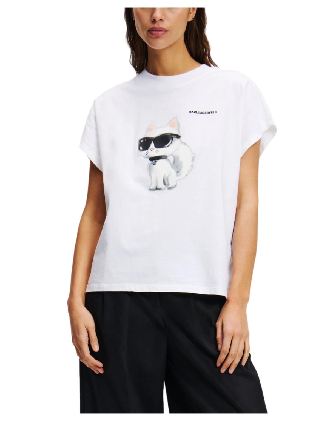 Camiseta Ikon Aquarelle Karl Lagerfeld