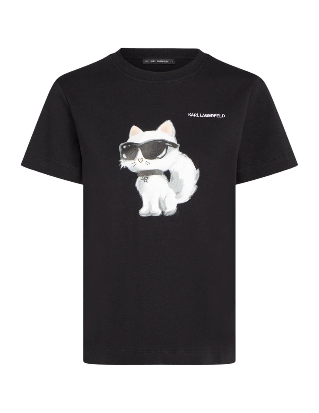Camiseta Ikon Aquarelle Karl Lagerfeld