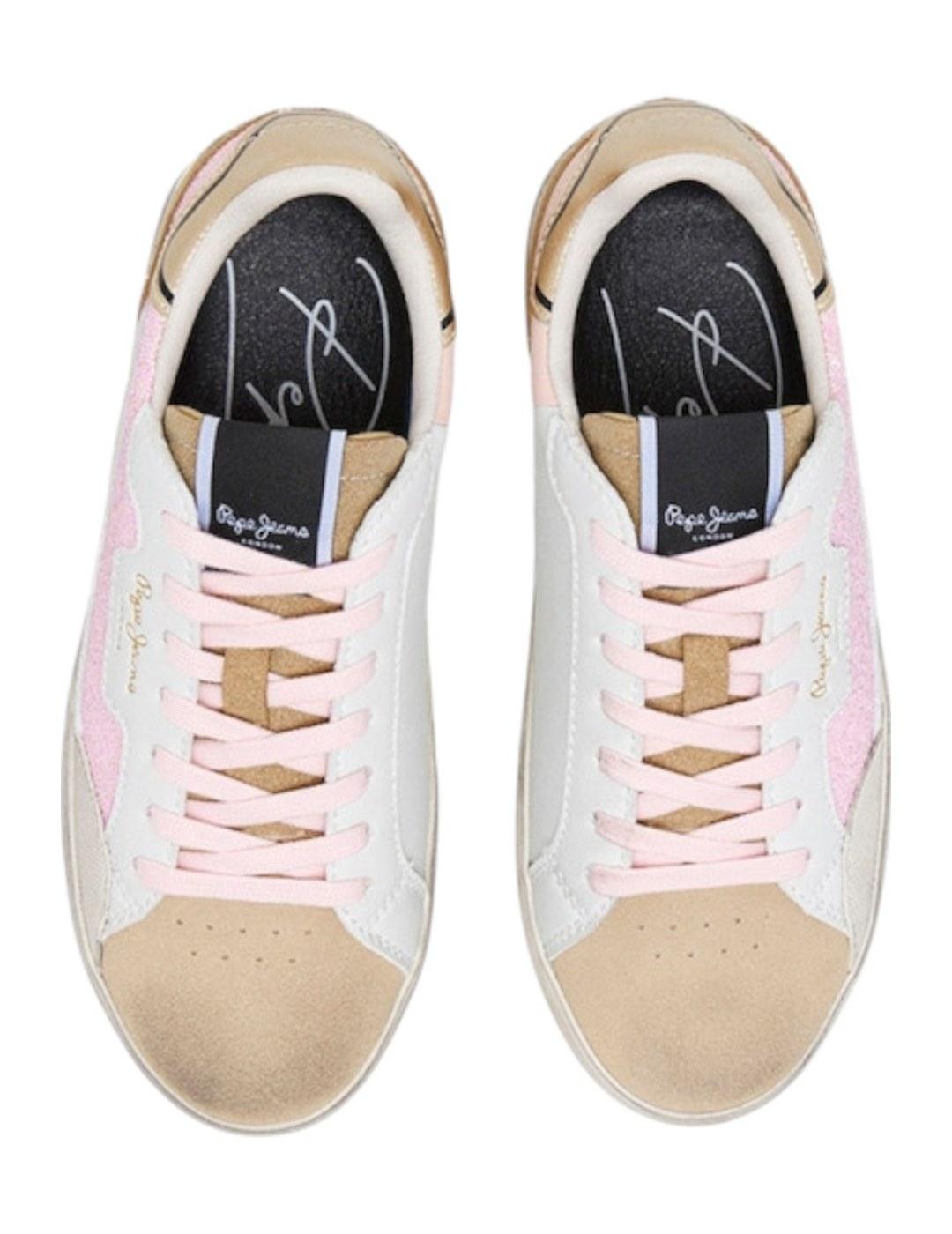 Zapatilla Rose Pink Pepe Jeans