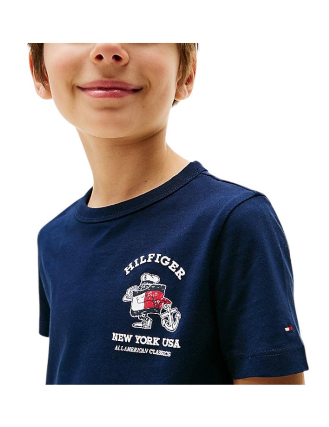 Camiseta Dark Night Tommy Hilfiger