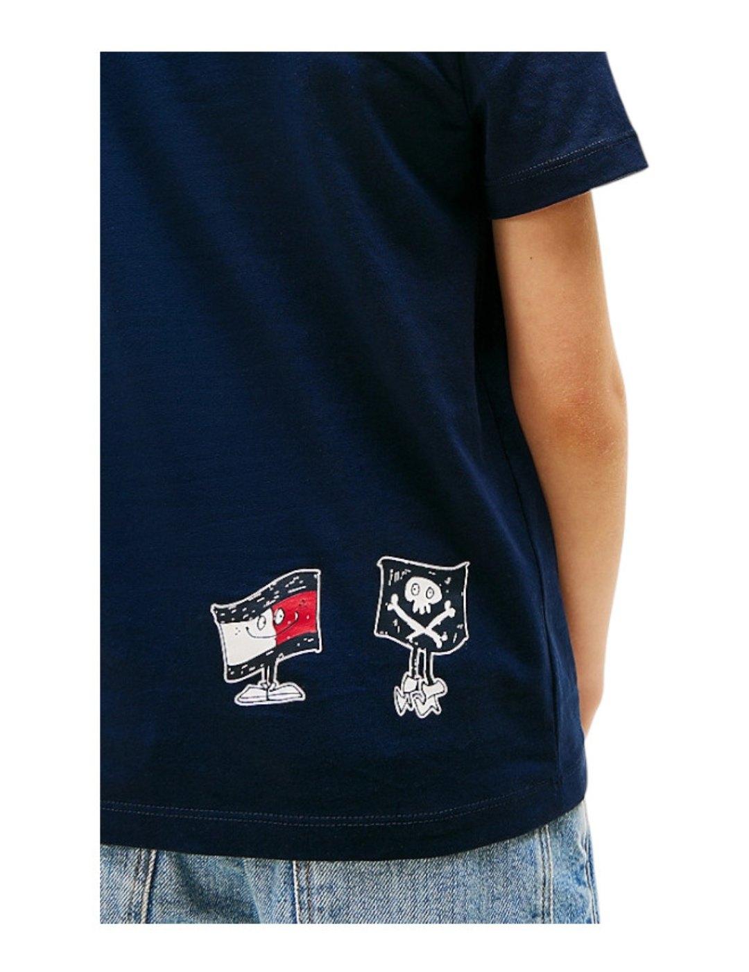 Camiseta Dark Night Tommy Hilfiger