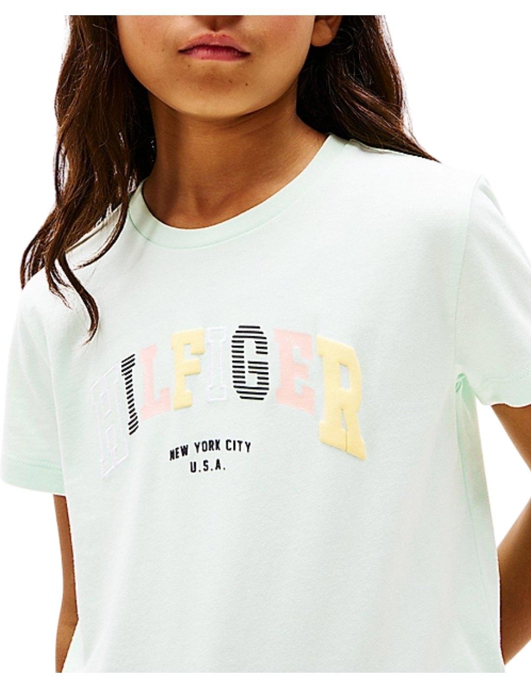 Camiseta Varsity Green Tommy Hilfiger