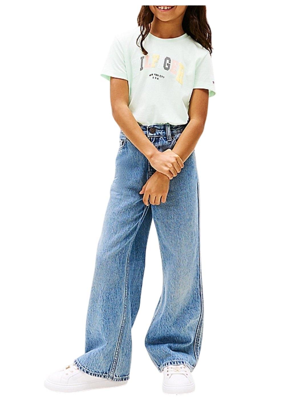 Camiseta Varsity Green Tommy Hilfiger