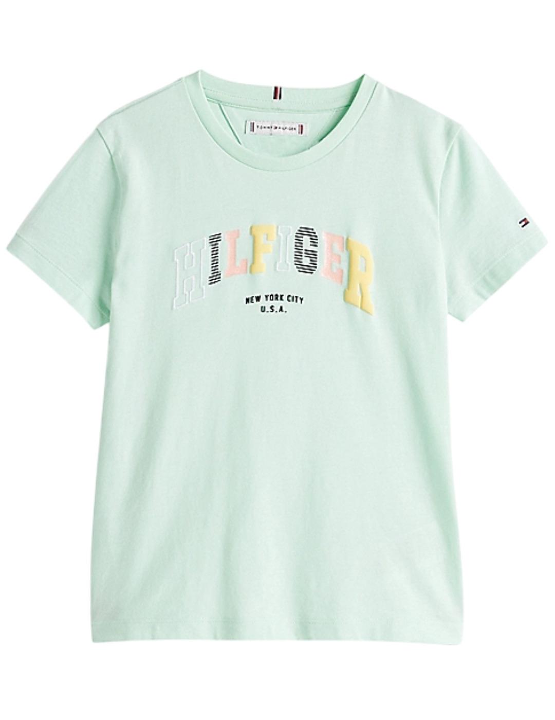 Camiseta Varsity Green Tommy Hilfiger