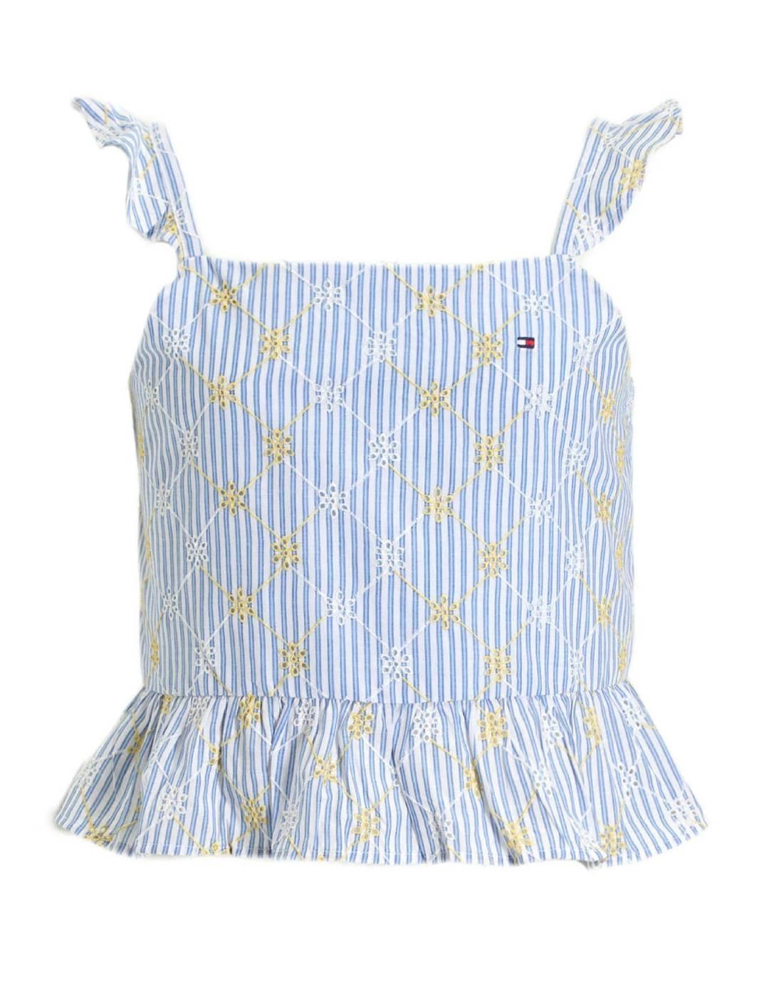 Top Broderie Tommy Hilfiger
