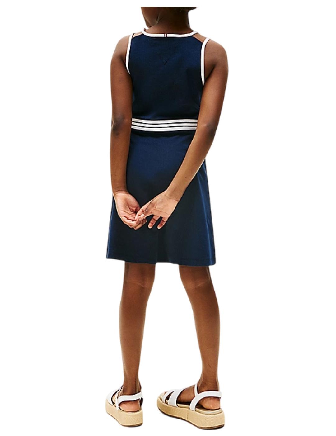 Vestido Contrast Binding Tommy Hilfiger