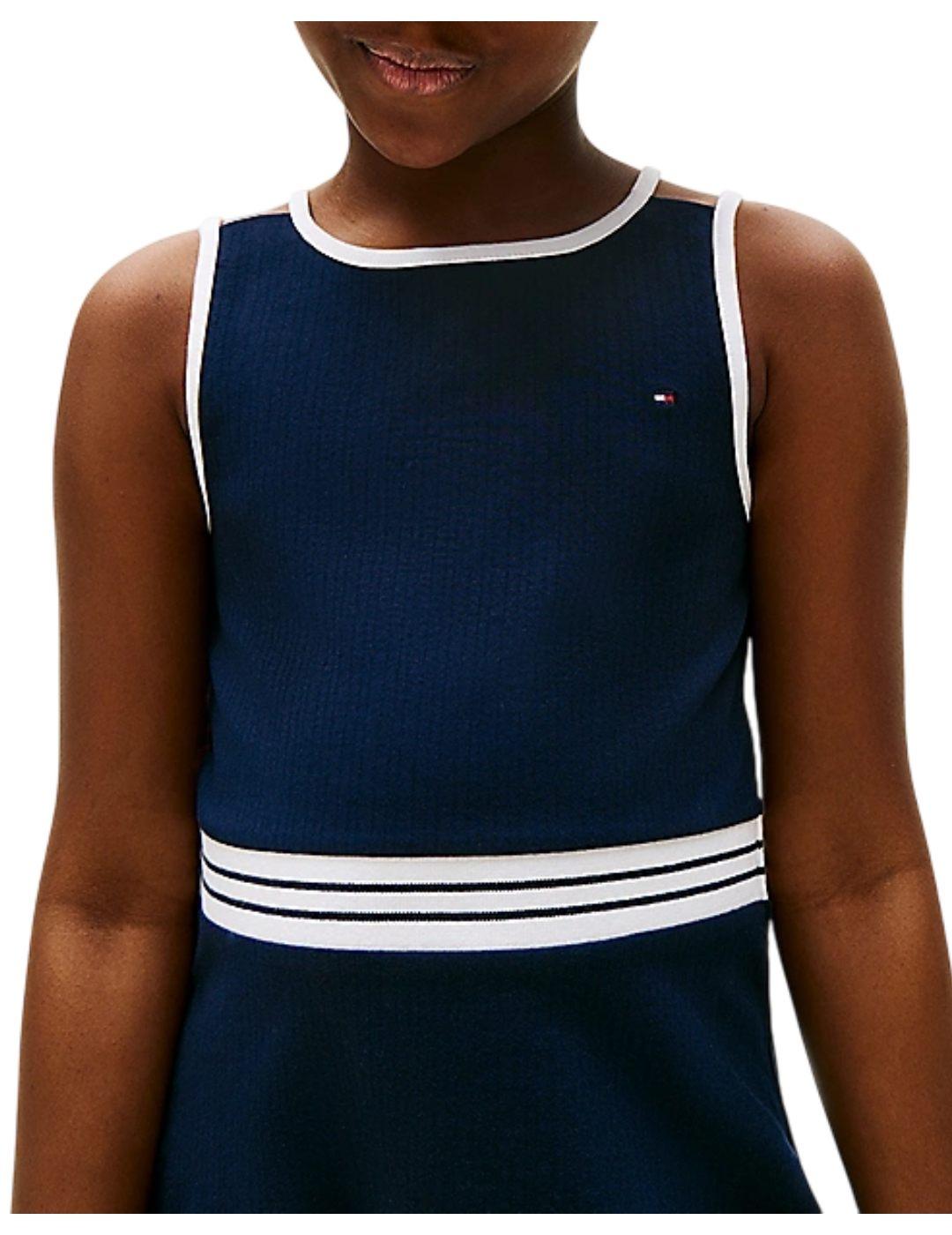 Vestido Contrast Binding Tommy Hilfiger