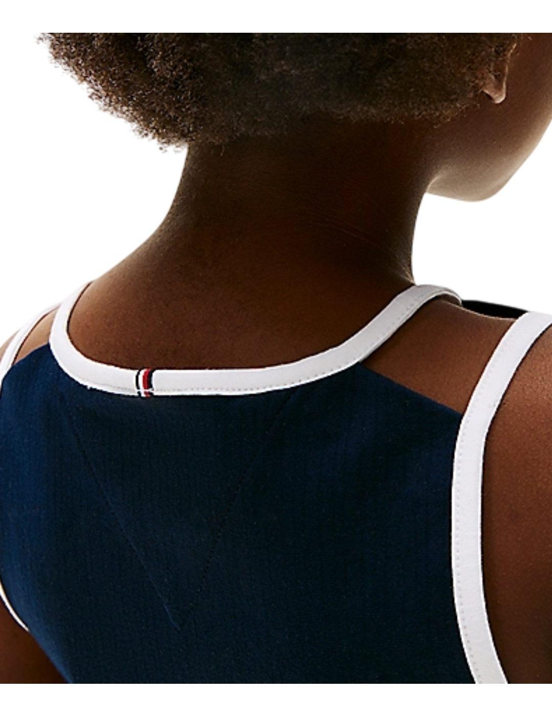 Vestido Contrast Binding Tommy Hilfiger