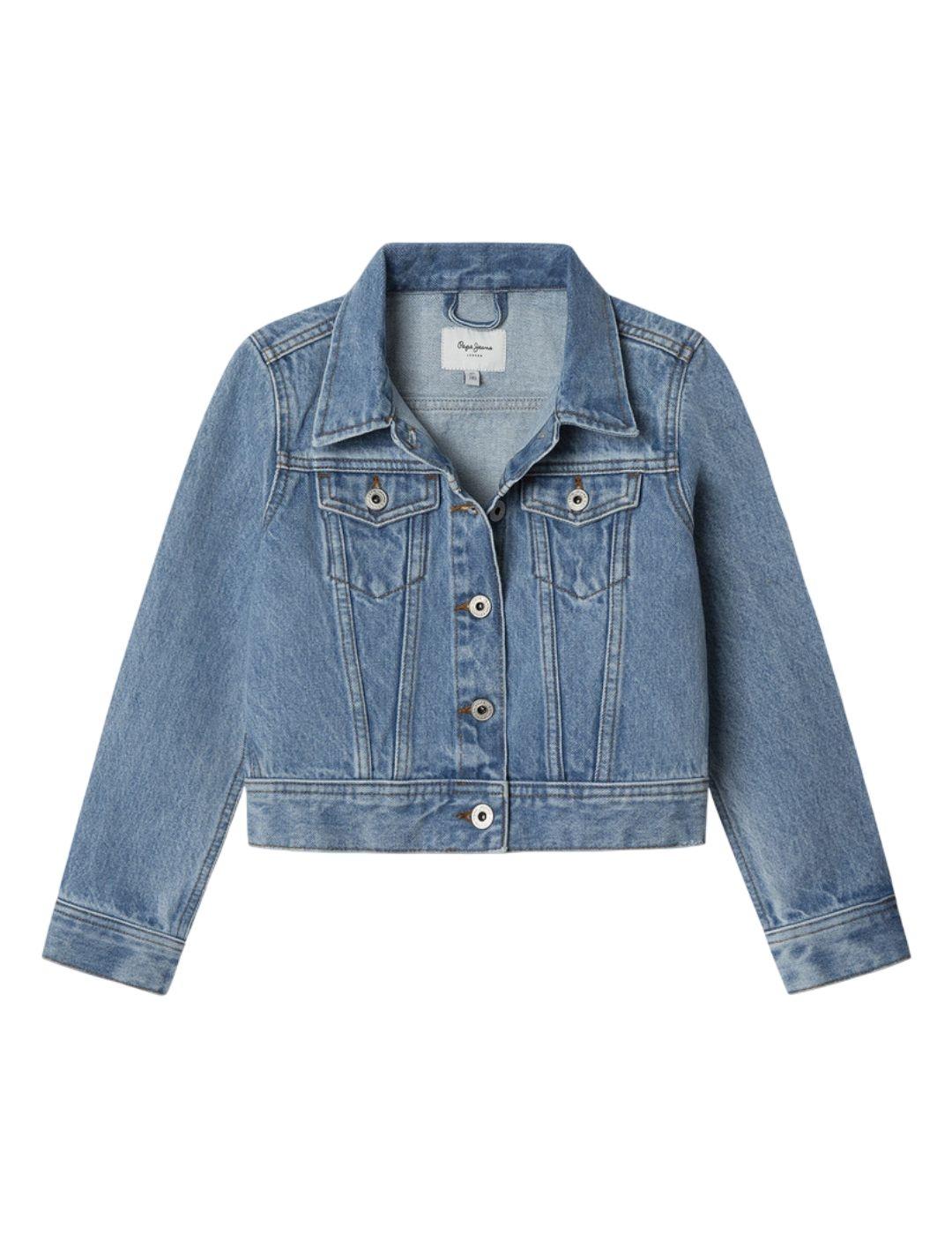 Chaqueta Vaquera Cropped Pepe Jeans