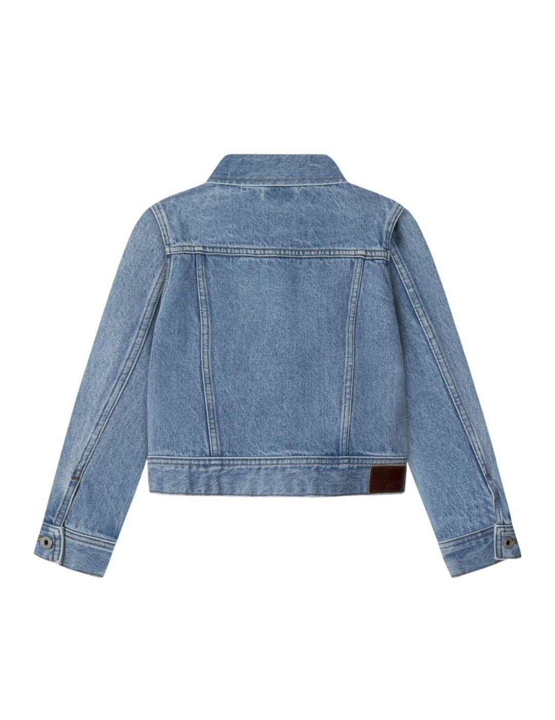Chaqueta Vaquera Cropped Pepe Jeans