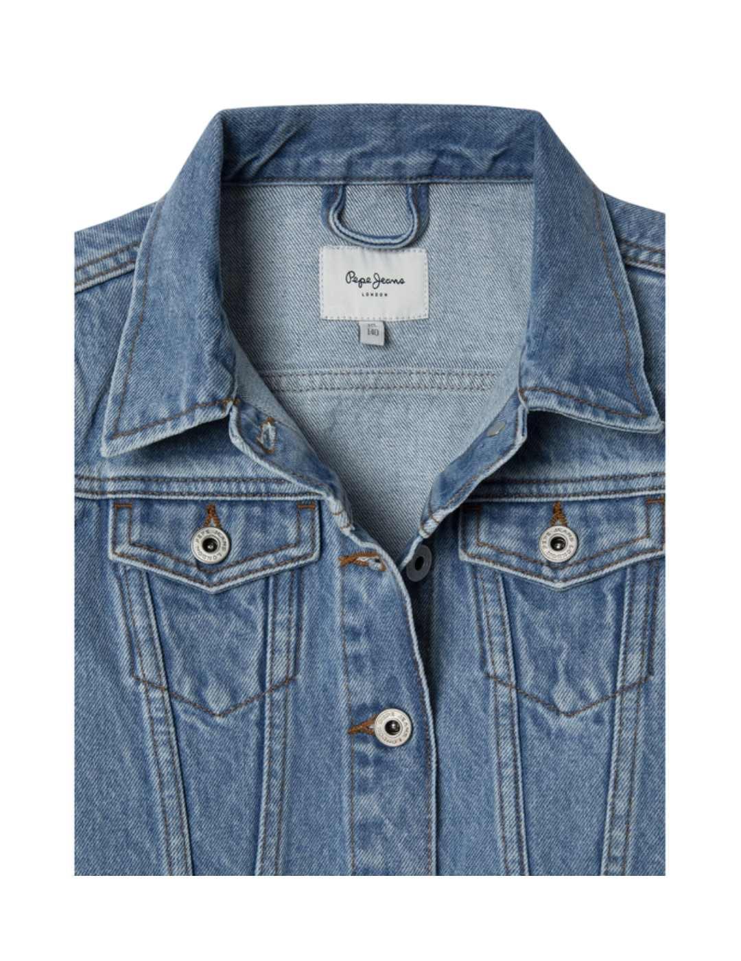 Chaqueta Vaquera Cropped Pepe Jeans