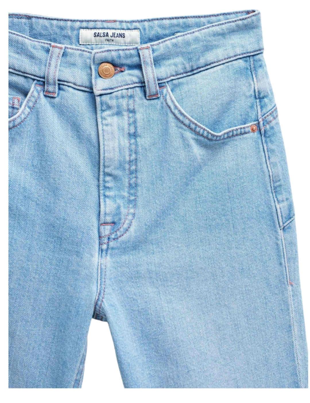 Pantalón Faith cropped slim Salsa Jeans