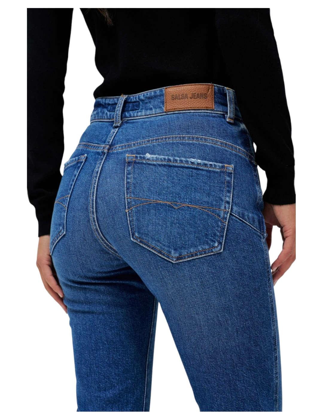 Pantalón Faith cropped slim Salsa Jeans