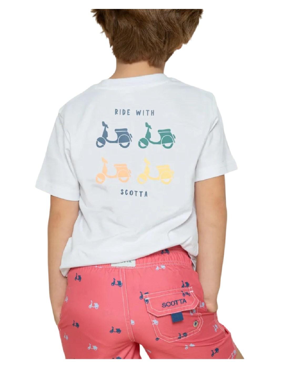 Camiseta Logo Colours Scotta