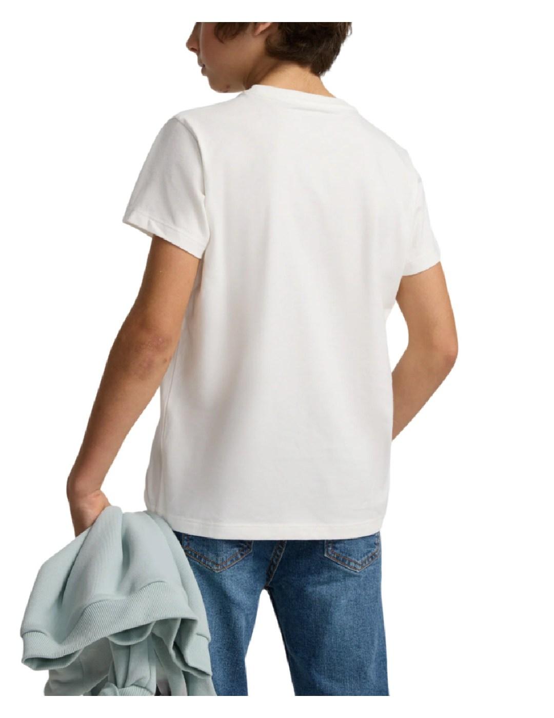 Camiseta raqueta multicolor Silbon