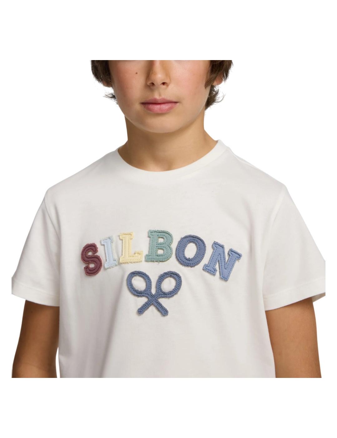 Camiseta raqueta multicolor Silbon